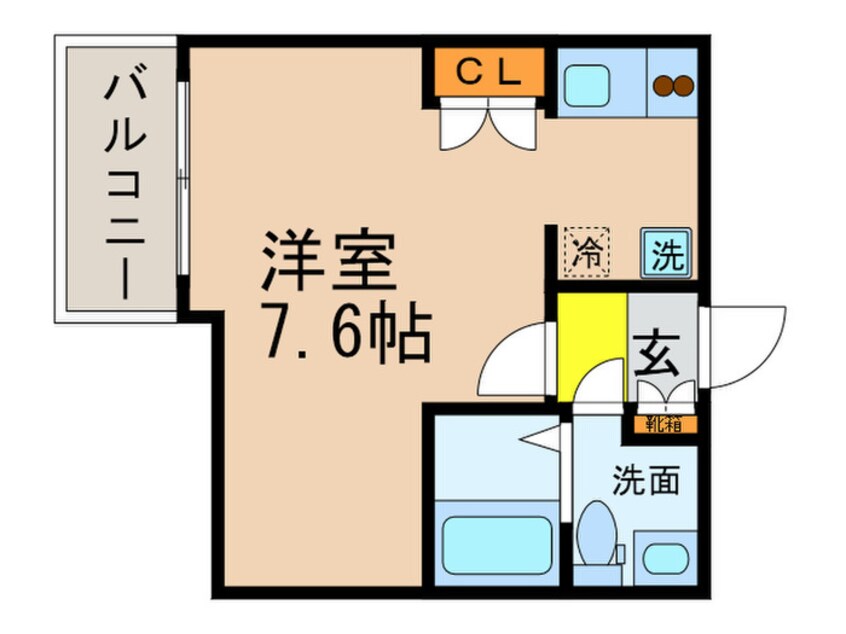 間取図 ライブコ－ト丸の内