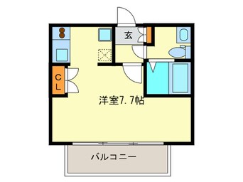 間取図 ライブコ－ト丸の内