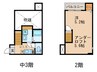 Casa Agio 1Kの間取り