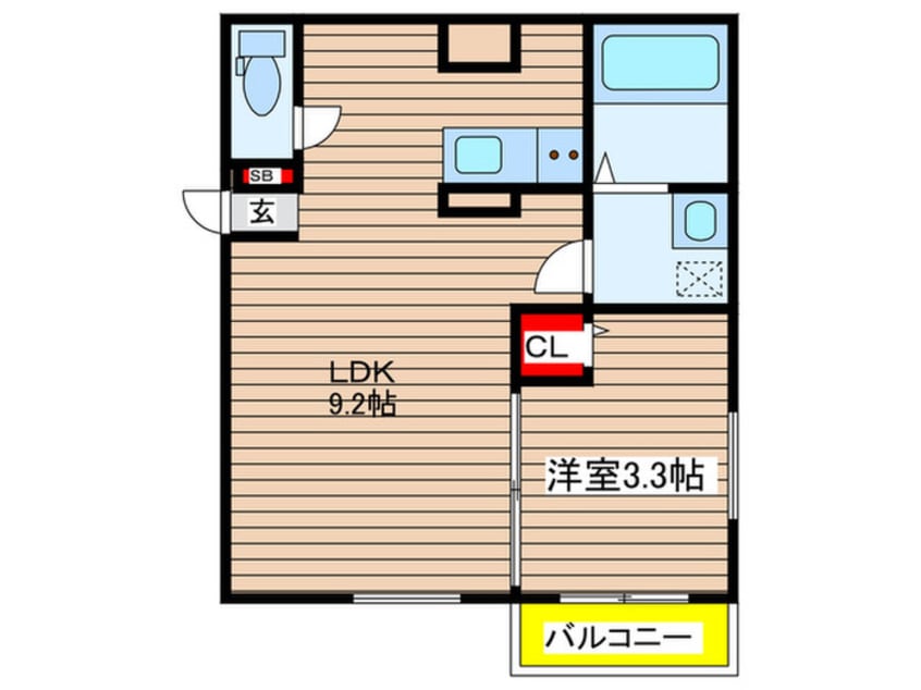 間取図 プリシェール笠寺
