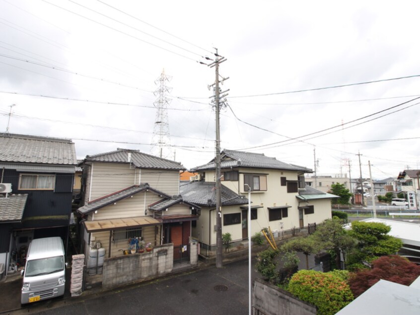 室内からの展望 伴コ－ポラス