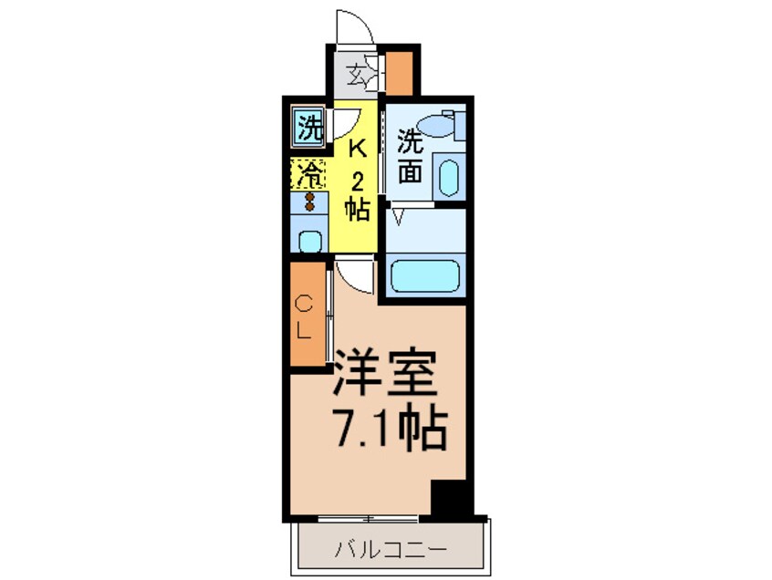 間取図 ライブコ－ト千種