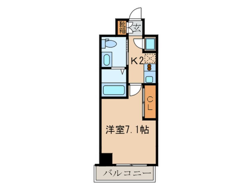 間取図 ライブコ－ト千種