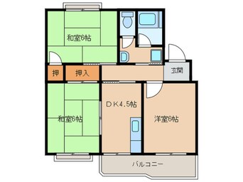 間取図 ハイステートイサト