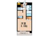 ﾗｲｼﾞﾝｸﾞｺｰﾄ名古屋駅南（606） 1Rの間取り