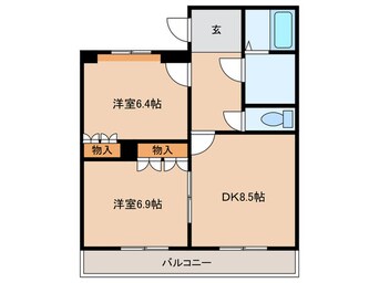 間取図 TK・SKY