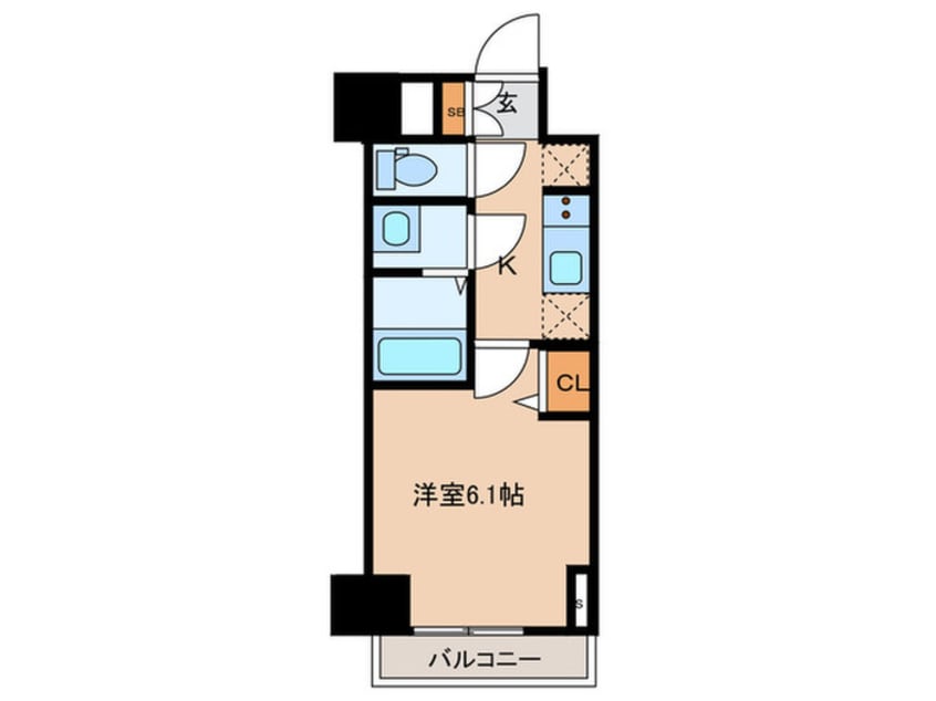 間取図 ディアレイシャス今池