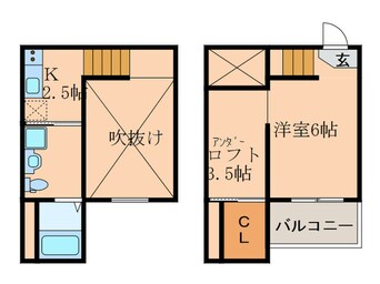 間取図 Ｅｍｉｌｌｉａ　22