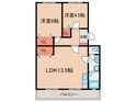 コーポ三立の間取図