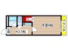 エトワール壱番館 1Kの間取り