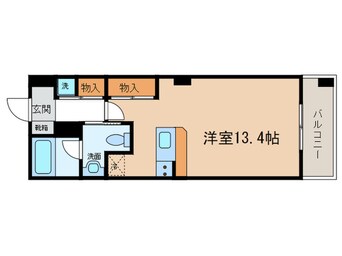 間取図 グレンパ－ク中島