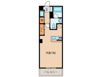 間取図 グレンパ－ク中島