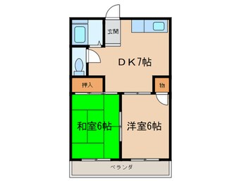 間取図 小島マンション