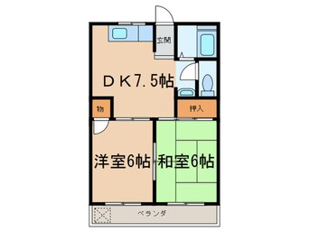 間取図 小島マンション