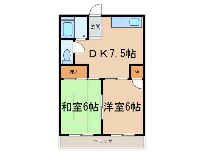 間取図 小島マンション