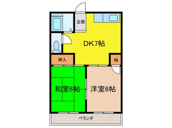 間取図 小島マンション