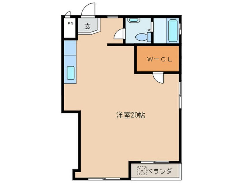 間取図 第一知商ビル