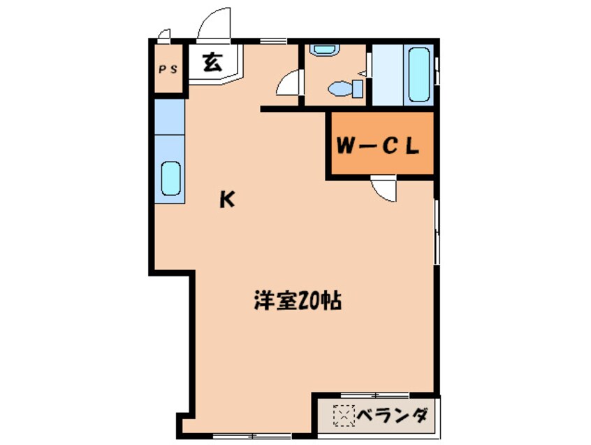 間取図 第一知商ビル