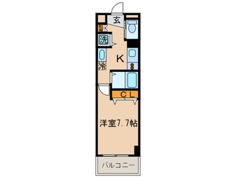 間取図 グランツ丸の内