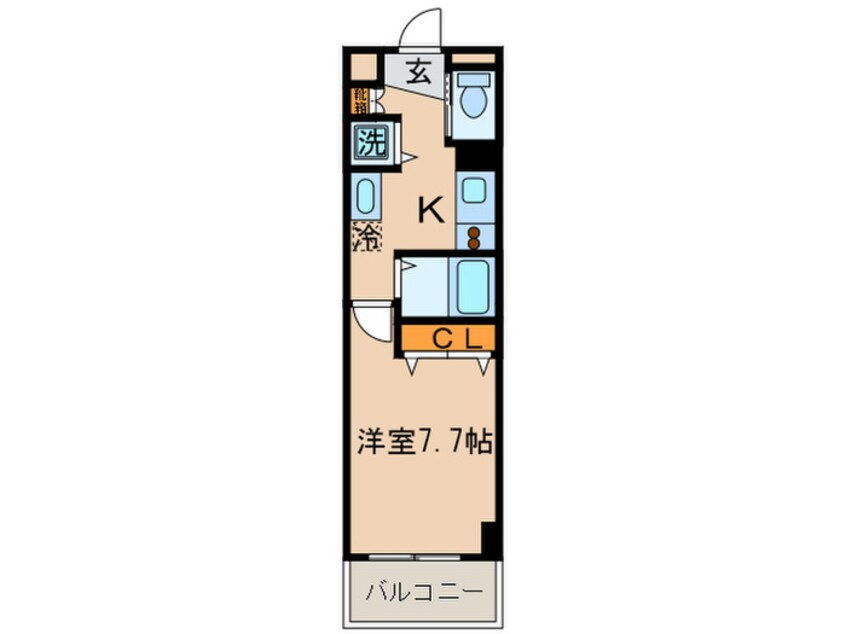 間取図 グランツ丸の内