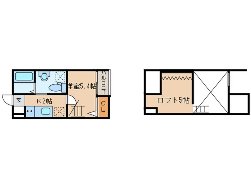 間取図 シャテーニュ