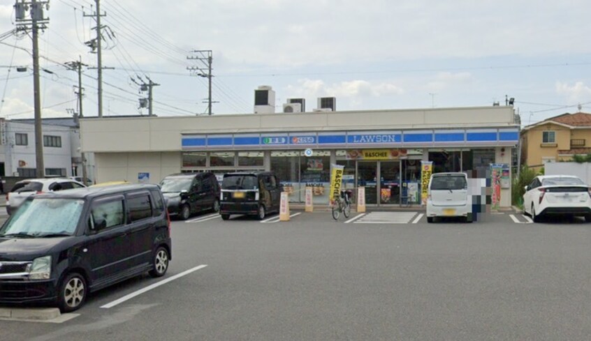 ローソン中川馬手一丁目店(コンビニ)まで340m カーサ・ヴィオーラ