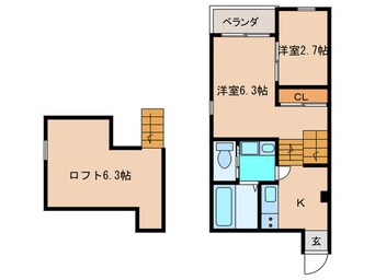 間取図 レガート野並