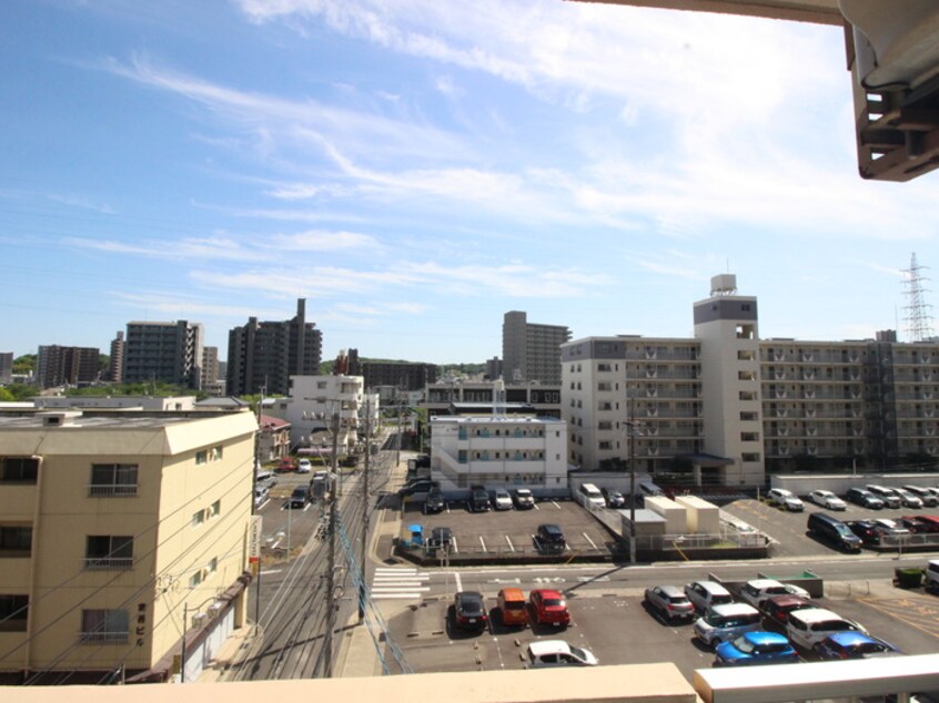 室内からの展望 エクセル植田