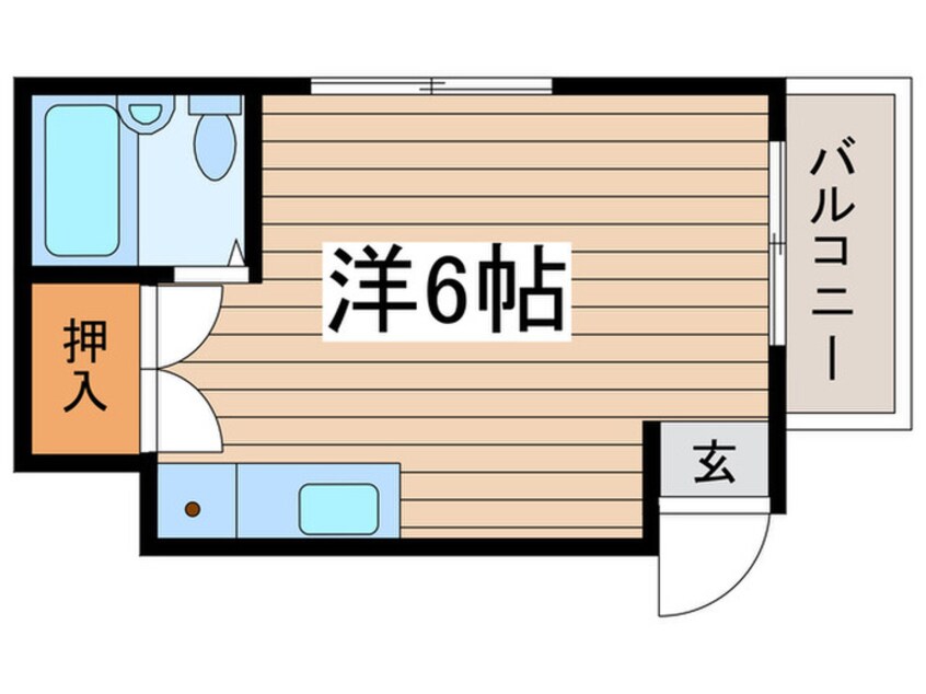 間取図 岩戸ハウス