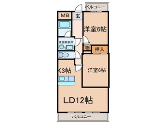 間取図 グリ－ンクレスト南山