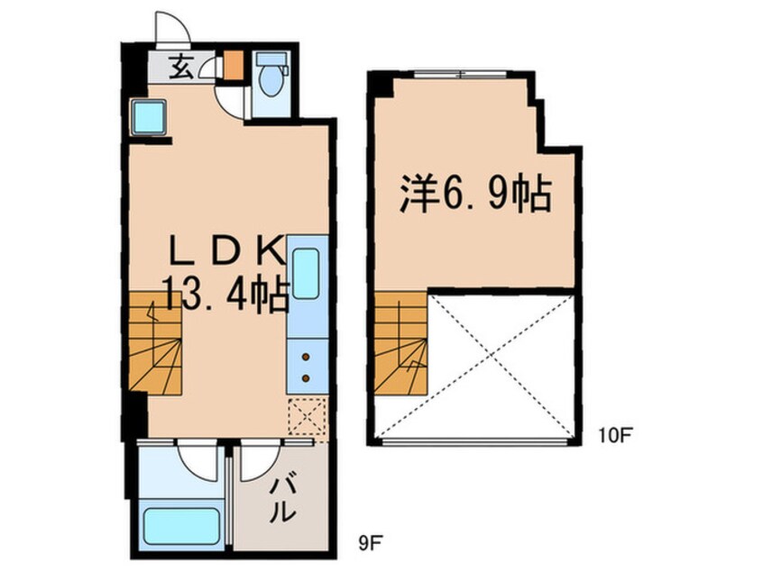 間取図 Ｙ´ｓＧＡＲＤＥＮ