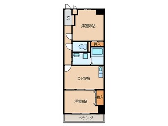 間取図 シュケル栄