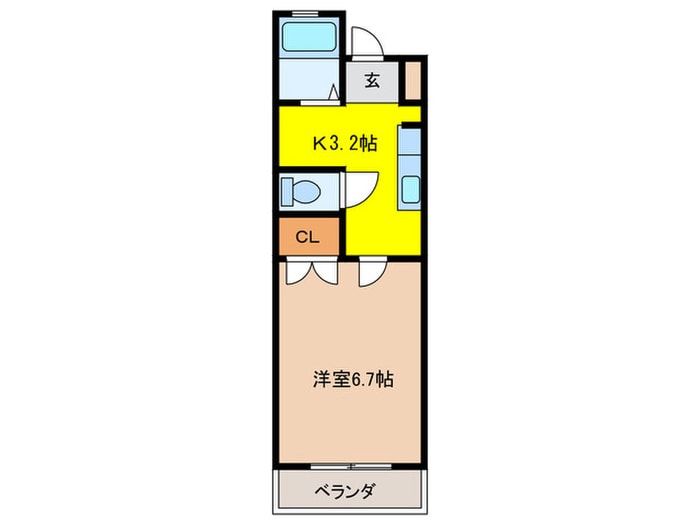 間取り図 大宮サンハイム