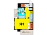 ＳＫ　ＢＵＩＬＤＩＮＧ－６ 1Rの間取り