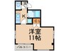 KOUYOU池下 1Kの間取り