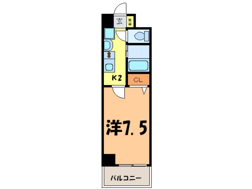 間取図 セントラルハイツ明野