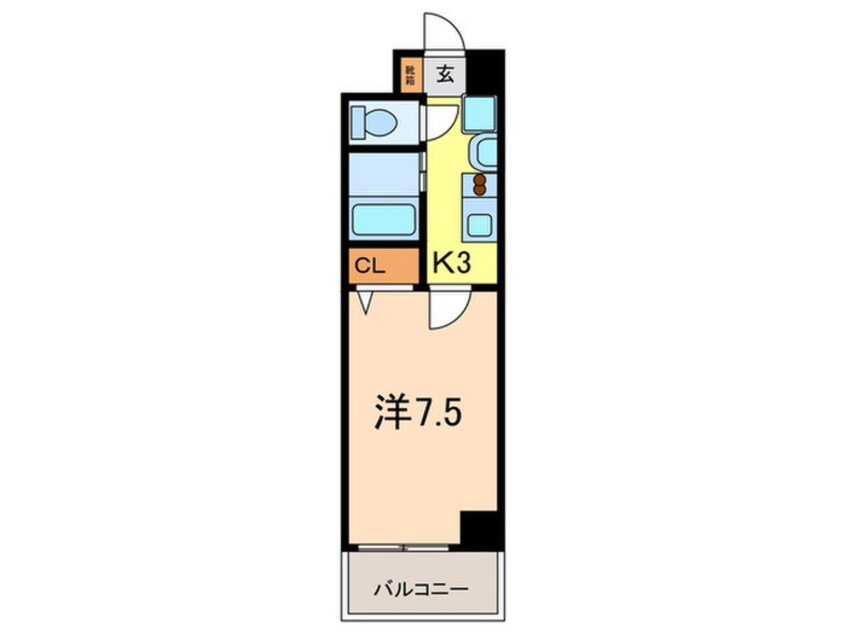間取図 セントラルハイツ明野