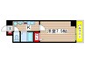 セントラルハイツ明野 1Kの間取り