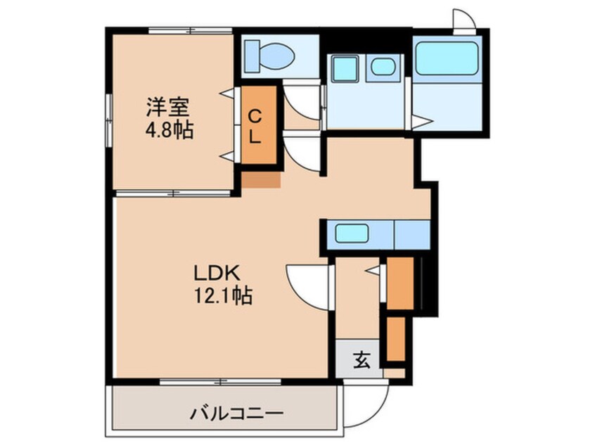 間取図 ウェストン川間