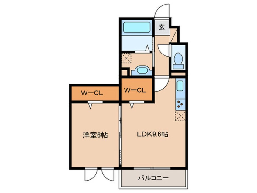 間取図 GRAND D-ROOM下重原町