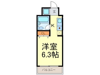 間取図 第30プロスパー泉