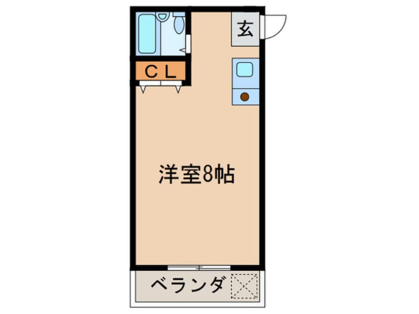 間取図 コ－ポ　スコッチ