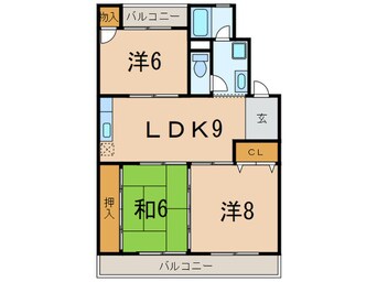 間取図 グレイス寿