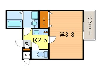 間取図 カ－サ千年