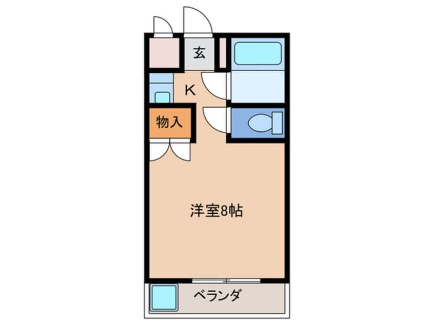 間取図 メゾン日高
