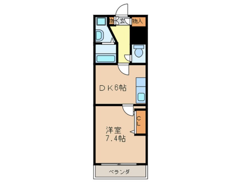 間取図 沢田ビル