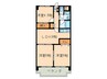 リバーハイツ新橋 3LDKの間取り