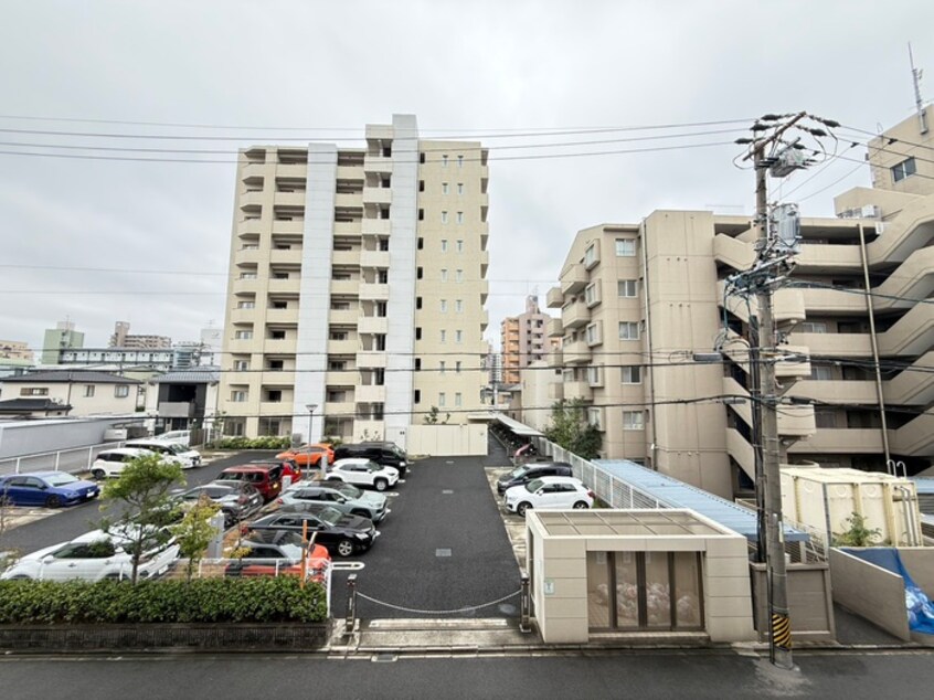 室内からの展望 アベニュ－サンフラワ－
