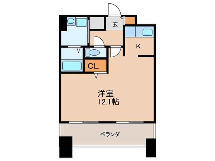 間取り図 フローライト上前津
