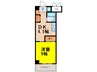 ＣＡＳＡ　ＮＯＡＨ鶴舞公園Ⅱ 1DKの間取り
